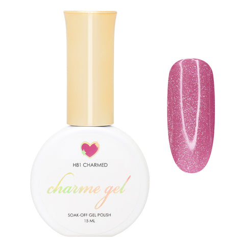Charme Gel / Holographic H81 Charmed Rose Mauve