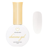 Charme Gel / Jelly J02 Milk Bath Sheer White Dry Flower Nail Art