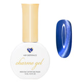 Charme Gel Nail Polish / Neon Cat Eye N39 Deepspace Navy Blue
