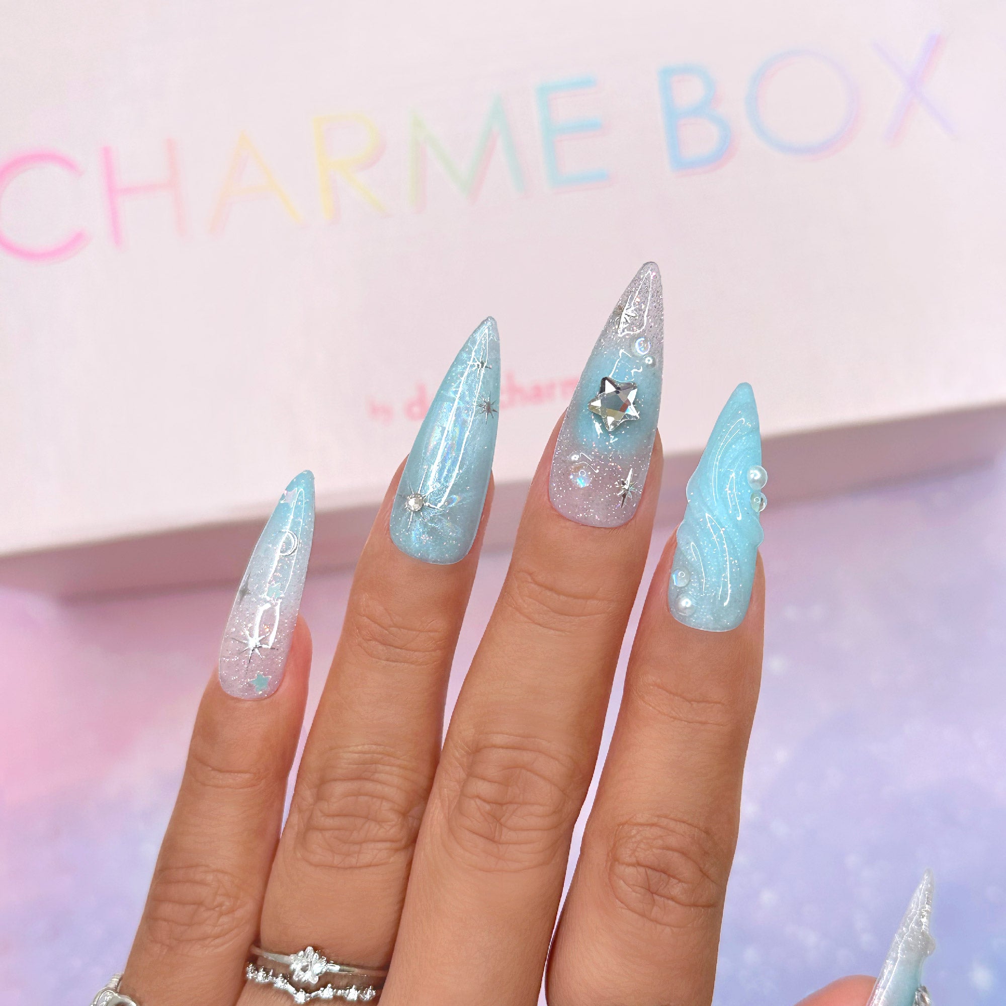 Charme Box / 2024 May Surprise Celestial Nail Art Subscription Box