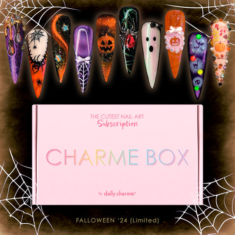 Charme Box Nail Art Subscription - 2024 Fall Halloween 