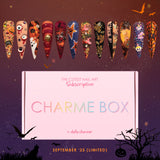 Charme Box / September 2025 / Halloween Fall Themed Spooky Nail Art Subscription Box Mystery Gel Polish Cat Eye Gift Idea for Nail Lover