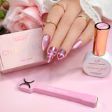 Charme Box Nail Art Supplies Chrome Gel Cat Eye Magnet Decors January 2026 / Valentine's Day Themed Mystery Subscription 