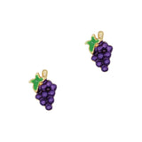 Sugar Grapes Nail Charm / Gold Metal Decor 3D Supply Summer Fruit Nail Art