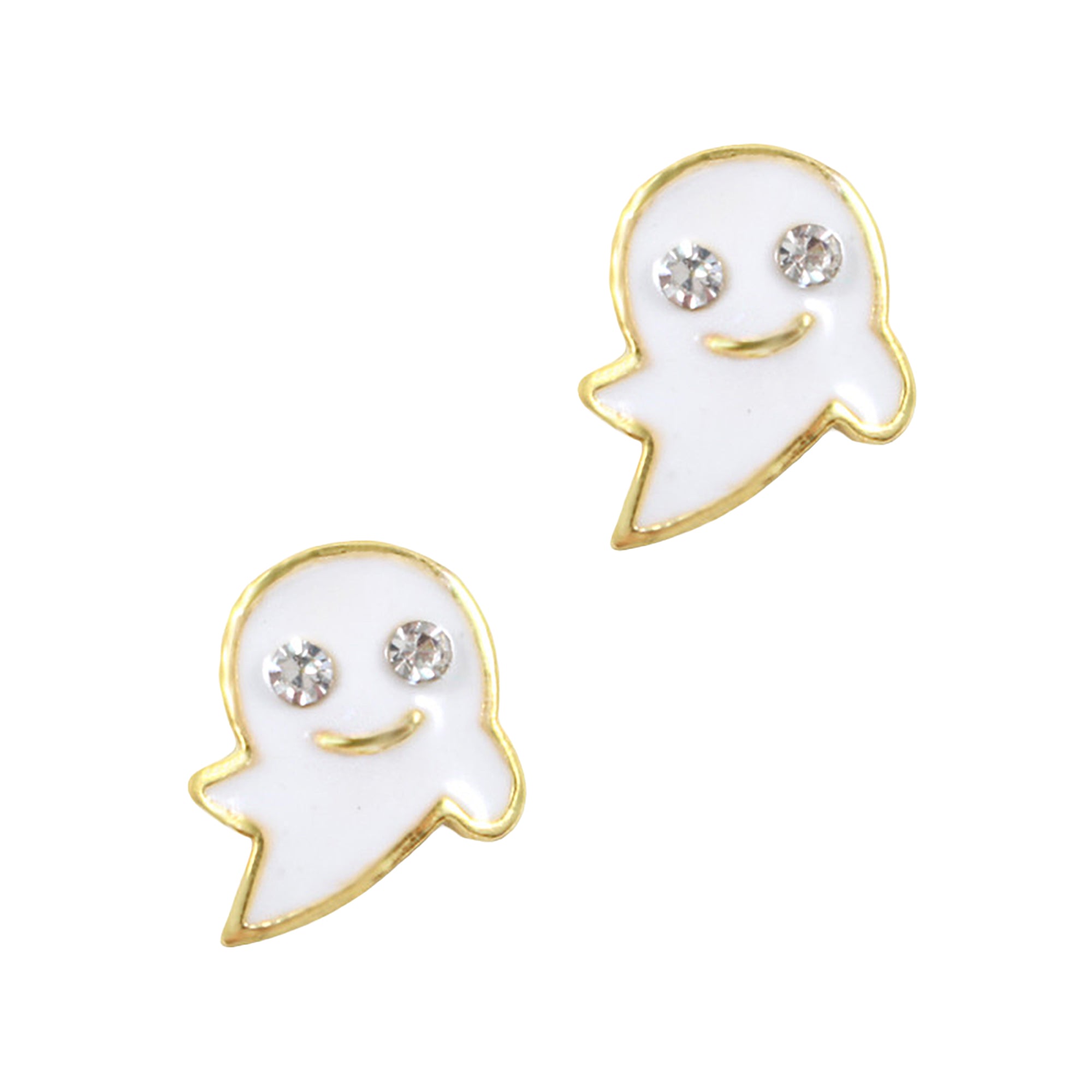 Daily Charm Halloween Nail Charms Nail Jewelry Decoration Ghost / Gold