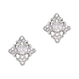 Crystal Cross / Zircon Charm / Silver Nail Charm Decorative