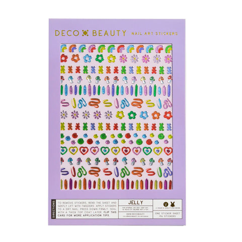 Deco Beauty Nail Art Stickers / Jelly