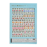 Deco Beauty Nail Art Stickers / Picnic Floral Parisian Design