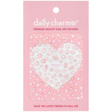 Floral Nail Art Sticker / Enchanted Petals Sakura Cherry Blossom Metallic Gold Pink Flower
