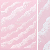 Daily Charme Nail Art | Chic Nail Art Sticker Coastal Surf Ocean Wave Summer Nails