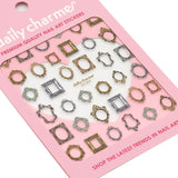 3D Embossed Nail Art Sticker / Vintage Frames Daily Charme Victorian Classical Decal