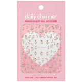 Nail Art Sticker / Tulip Love Spring Easter Decal Daily Charme Quality Gold Chrome Iridescent Pink Coral