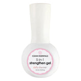 Daily Charme 5-in-1 Strengthening Gel HEMA + TPO Free Clear Multi-Purpose Builder Chrome Foil Sealer