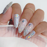 3-in-1 HoloCat Magnetic Holographic Chrome Powder Nail Art Mermaid Seashell