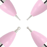 Daily Charme 4-in-1 Nail Art Multi Dotting Pen Pink Light Weight Mechanic 1MM 3MM