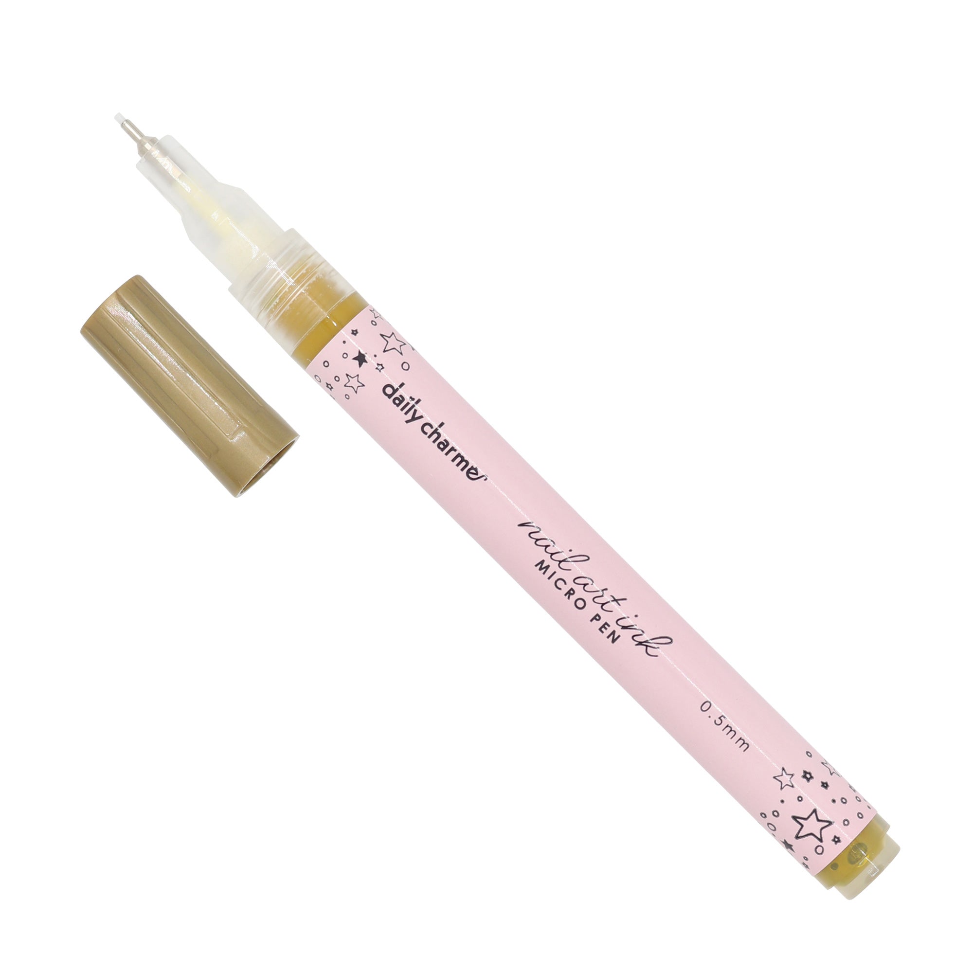 Nail Art Ink Micro Pen / Gold 0.5mm Fine Point – Daily Charme