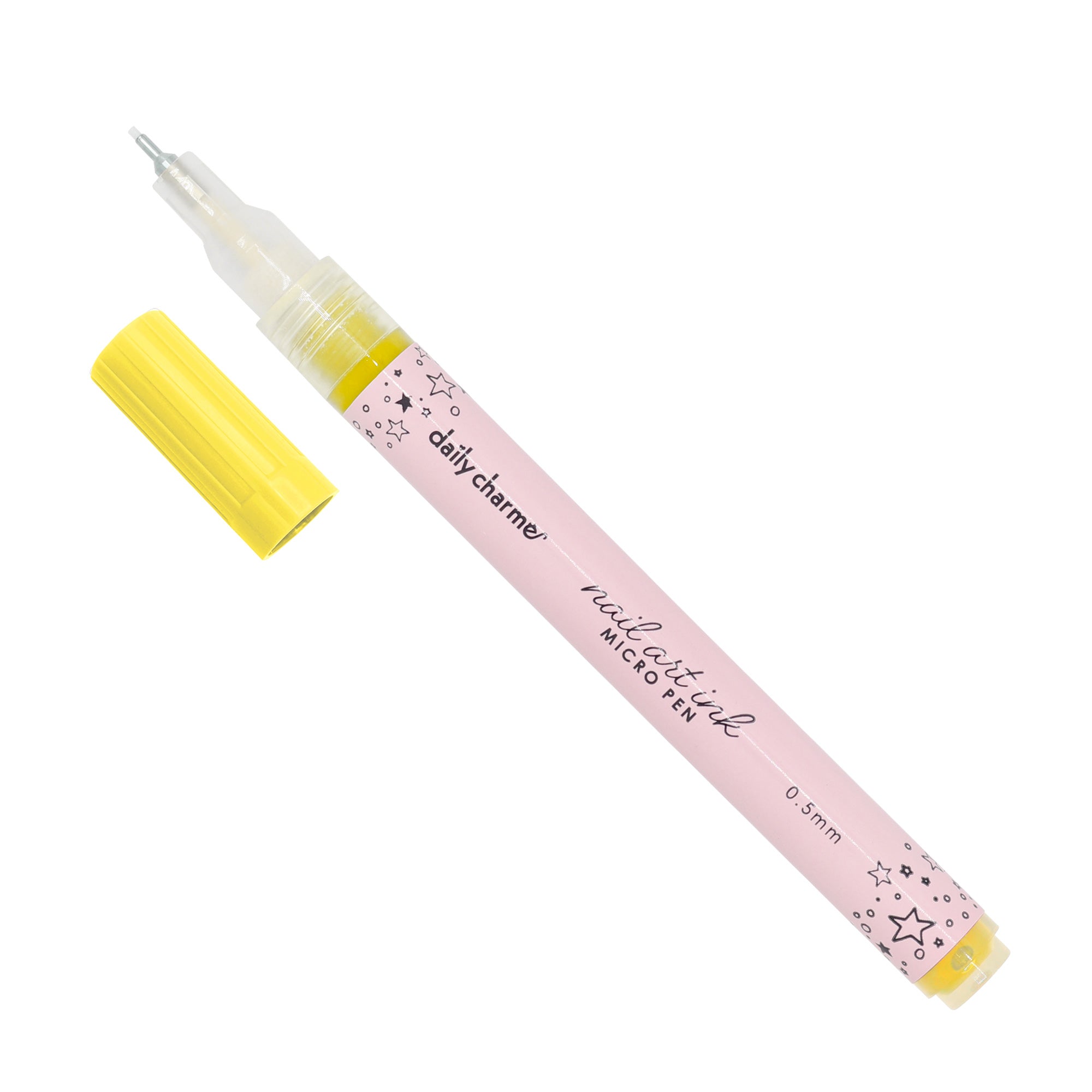 Nail Art Ink Micro Pen / Yellow 0.5mm Fine Point – Daily Charme