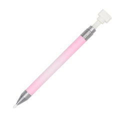 Daily Charme Rhinestone Crystal Nail Art Tool Pick-Up Pen / Pink White Gradient