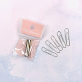 Strong Cat Eye Nail Magnetic Cylinder Heart Design Viral Paper Clip