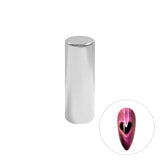 Strong Cat Eye Nail Magnetic Cylinder Heart Design
