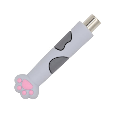 Cat Paw Cylinder Cat Eye Magnet Wand / Gray Cute Heart Nail Magnetic Trend