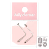 Magnetic Cat Eye Beating Heart Metal Clip Viral Small Big Bunny Animal Designs Circle works with Magnet