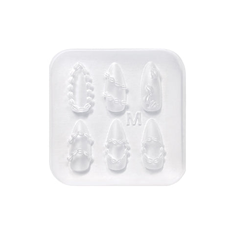 Silicone Nail Art Mold / Buttercream Lace Cake Nail 3D Design Tool