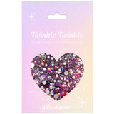 Twinkle Twinkle Round Flatback Rhinestone Mix / Fuchsia AB Nail Crystal Quality Good Value