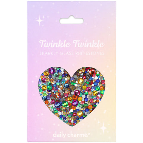 Twinkle Twinkle Round Nail Crystal 3D Halloween Chameleon Flatback Rhinestone Mix / Spellbound Sparkle