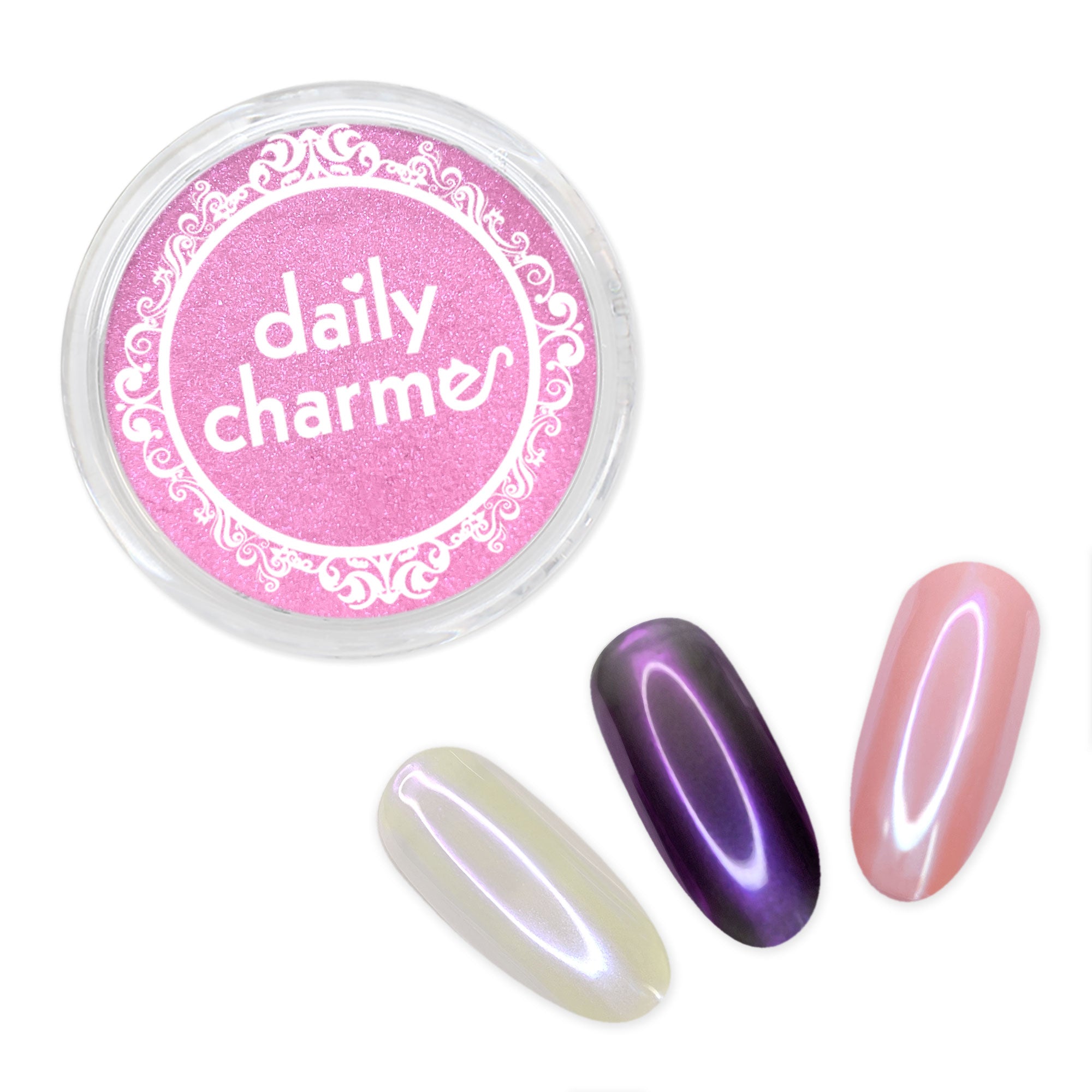 Daily Charme Stardust Chrome Powder / Amethyst Purple Pink Iridescent 