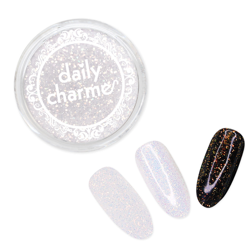 Daily Charme Solvent Resistant Nail Art Iridescent Glitter Dust / Sparkling Night