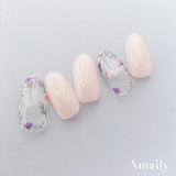 Daily Charme Nail Art Supply Amaily Japanese Nail Art Sticker / Flower Garden / Pastel
