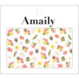 Amaily Japanese Nail Art Sticker / Tropical Flowers