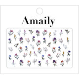 Daily Charme Amaily Japanese Nail Art Sticker / Flower Field