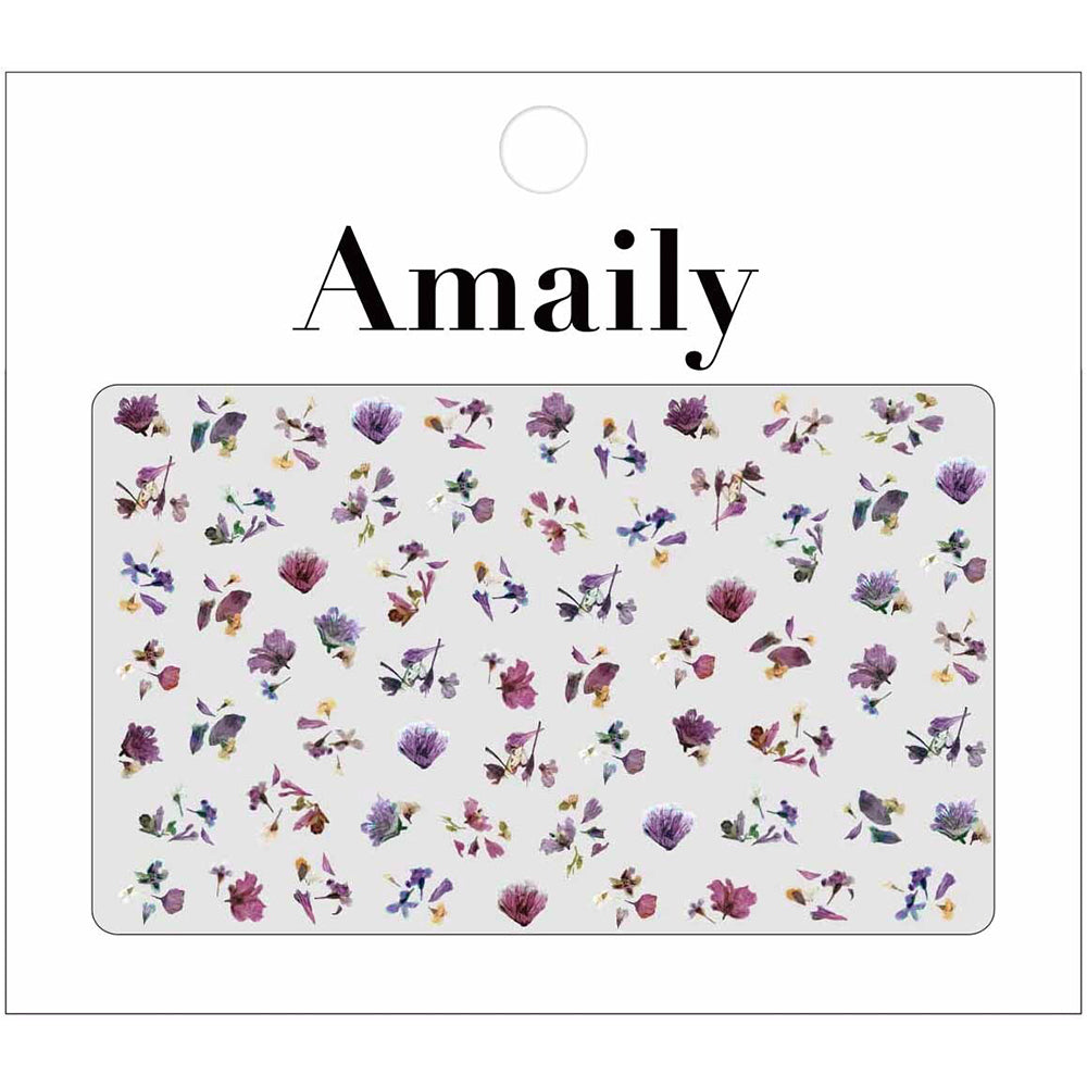 Daily Charme Amaily Japanese Nail Art Sticker / Crushed Petals