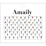 Daily Charme Nail Art Supply Amaily Japanese Nail Art Sticker / Dry Flowers