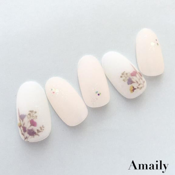 Amaily Japanese Nail Art Sticker / Dry Flowers – Daily Charme