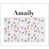 Daily Charme Nail Art Supply Amaily Japanese Nail Art Sticker / Pink Flowers