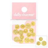 Daily Charme Nail Art | Gold Treasure Coins Mix / Metallic Nail Charms