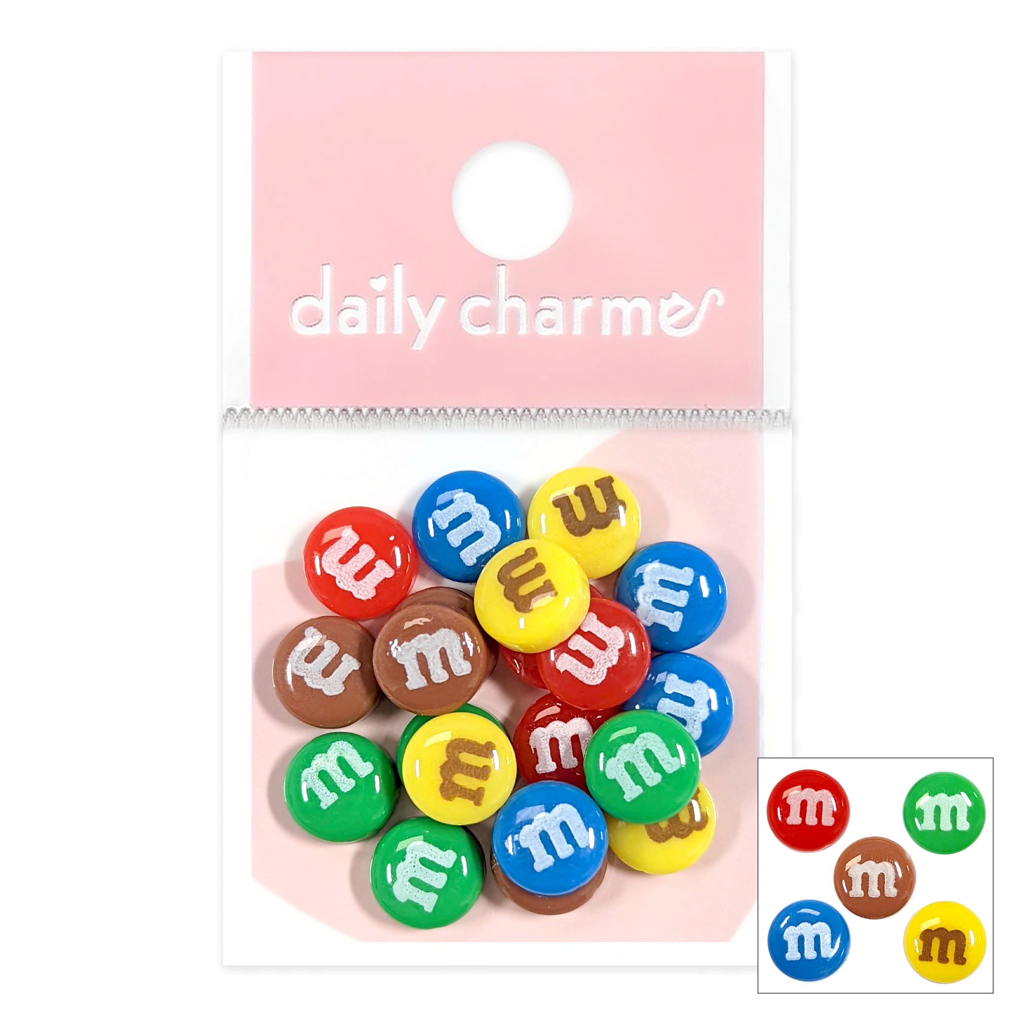 M&Ms Candy Nail Charms