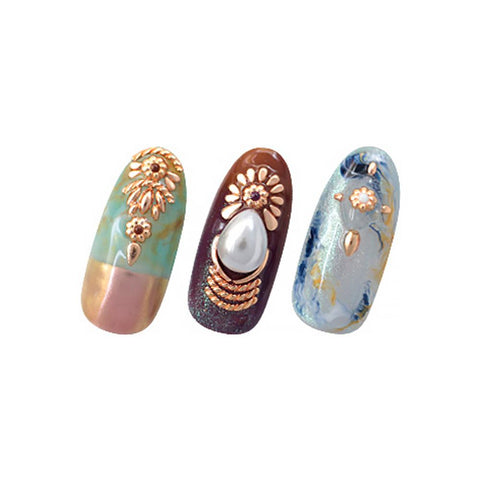 Daily Charme Japanese Nail Art Capri Sesame Studs / Rose GoldDaily Charme Japanese Nail Art Capri Marquise Studs / Rose Gold
