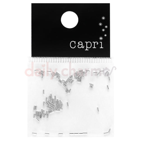 Daily Charme Nail Art Supply Capri Round Bar / 2mm / Silver