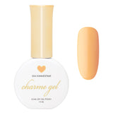 Charme Gel / 504 Summertime Warm Peachy Yellow Summer Nail Polish