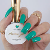 Charme Gel Polish / 703 Glamping Pretty Green