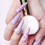 Charme Gel Polish / 901 Enchanted Pastel Purple Nails