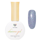 Charme Gel / Holographic Twinkle H49 Faerie Muted Periwinkle Gray Polish