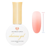 Charme Gel / Color Changing M03 Apricot Chiffon Peach Beige Nail Polish Thermal