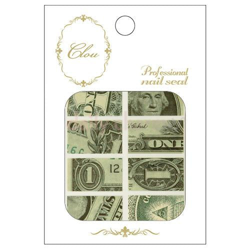 Money Dollar Bills Stickers