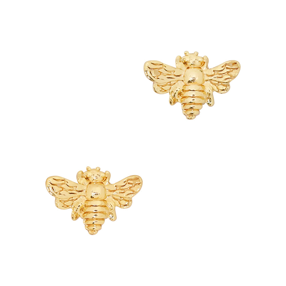 Daily Charme Nail Art Charms Honeybee / Zircon Charm / Gold
