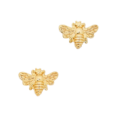 Beautiful dainty golden Bee charms 